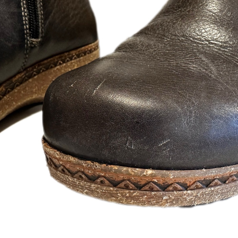 PIKOLINOS Leather Ankle Booties in the color Lead Size 7.5-8 - Picture 11 of 14